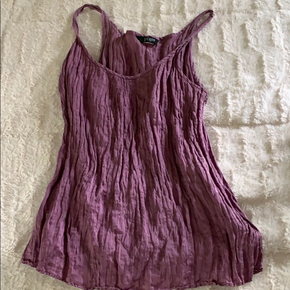 JCREW silk tank top